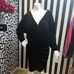 SHEIN Black Long Sleeve Dress